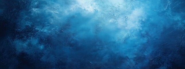 Obraz premium Blue background with a subtle gradient and texture, perfect for design projects or digital backgrounds