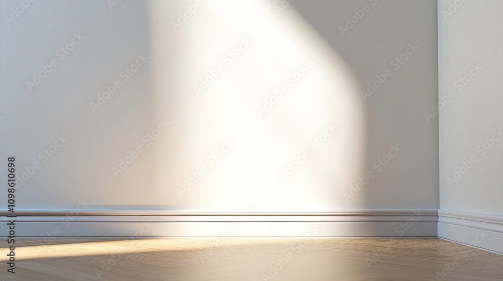 Poster a simple yet elegant corner border with soft gradients and light textures