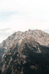Berge in den Alpen, Europ&auml;isches Gebirge zum Wandern und Klettern, Bergmassiv, Bergspitze