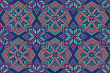 seamless pattern with shapes