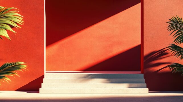 A modern front page border design with geometric shapes and a minimalist aesthetic