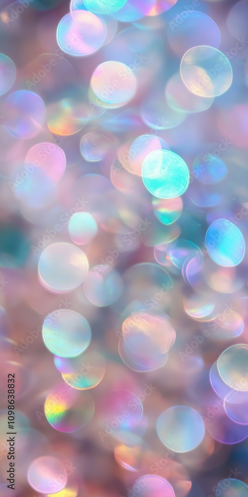 Aufkleber a colorful background with many small circles. the circles are of different sizes and colors. the ba