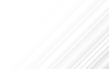 Obraz premium White abstract background with line pattern, banner design. Vector