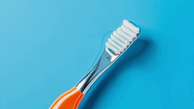 toothbrush with toothpaste