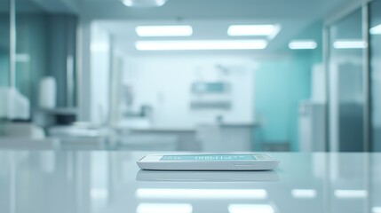 Blood glucose meter displaying test results on a small digital screen, symbolizing the importance of monitoring and managing health, especially for individuals with diabetes.