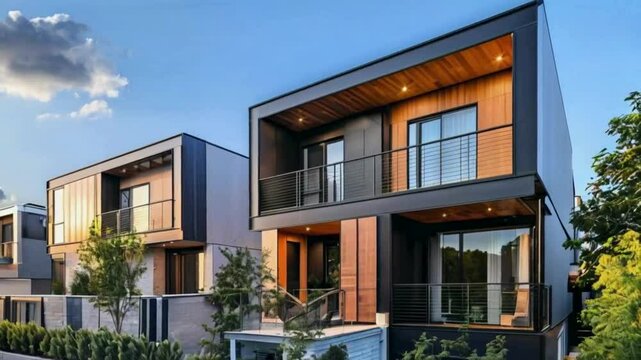 house in the city