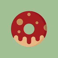 Fototapeta premium donut icon