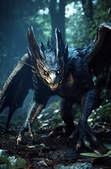 image of mystical Chupacabra in the background, mystical Chupacabra wallpaper.