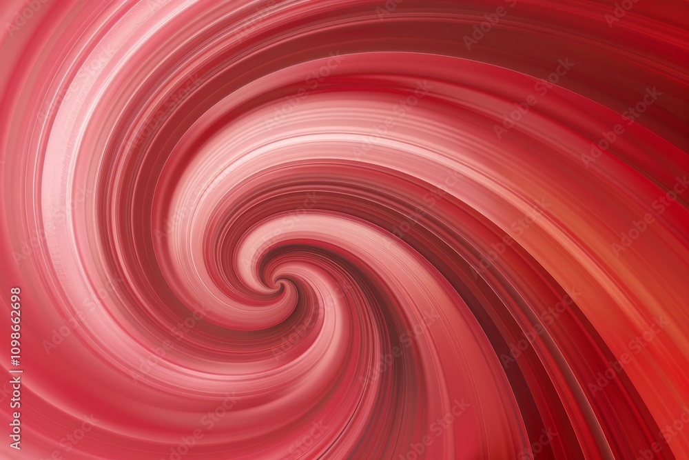 Poster a captivating abstract red swirl pattern showcasing dynamic motion and vibrant colors, perfect for c