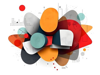 vector illustration of an abstract background. 3d background