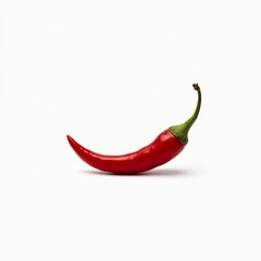 White background with a red pepper in the middle.