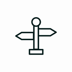 location flag direction position icon vector sign