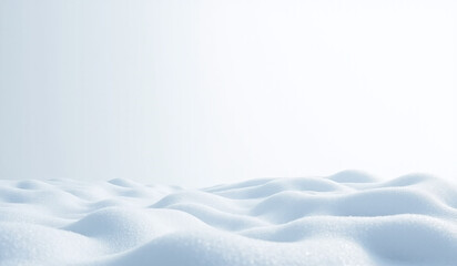 Fototapeta premium serene winter scene featuring snow set pristine white backdrop