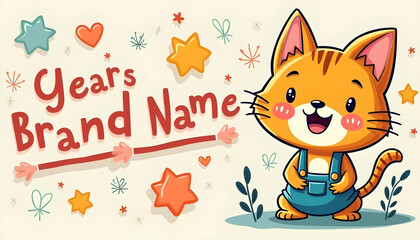 Cartoon mascot logo design