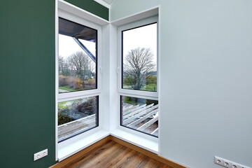 fenster über eck