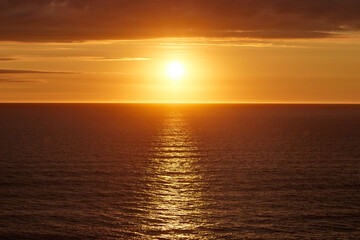 Fototapeta premium September Sunset in Cornwall