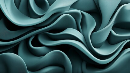 Obraz premium Modern 3D Illustration: Abstract Blue Texture Background