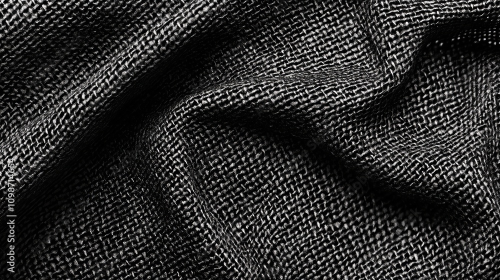 Poster vector texture of woven fabric featuring a distressed grunge style halftone overlay for added depth 
