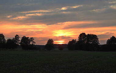 zach&oacute;d słońca