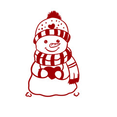 Cute Snowman