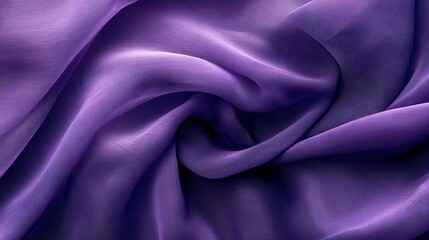 Obraz premium abstract violet blue background with layered textile, folded cloth macro, wavy fashion wallpaper