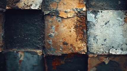 abstract worn texture with rust