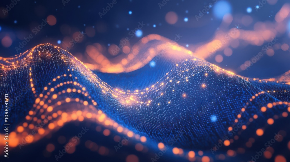 Aufkleber abstract digital data background. can be used in the description of network abilities, technological