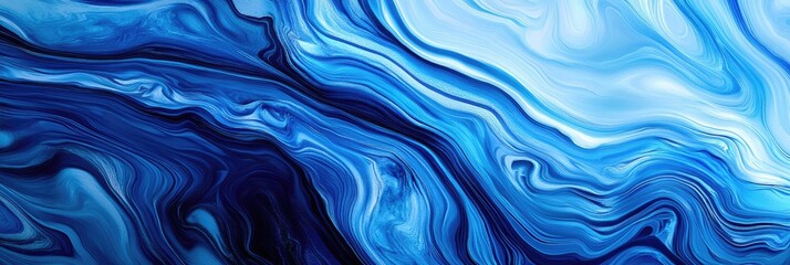 Obraz premium Blue Abstract Canvas: Grimy Lava Stone Texture with Horizontal Copy Space for Artistic Illustration