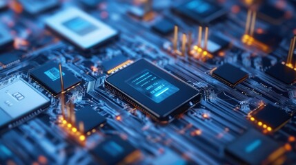 Obraz premium Concept of mobile sim cards and network technology. Wireless mobile phones.