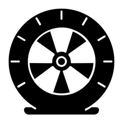 Obraz premium tire flat icon