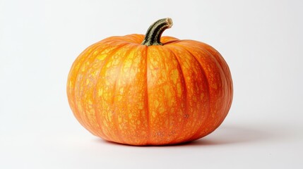 Obraz premium Halloween pumpkin isolated on white background, full depth of field