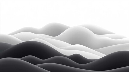 Obraz premium Blue and Orange Wave Pattern Vector Design Illustration for Artistic Backgrounds