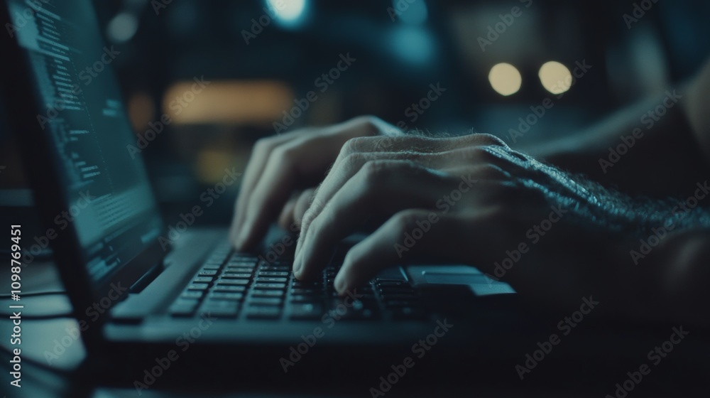Poster a representation showing a person utilizing assistive technology to access and respond to emails