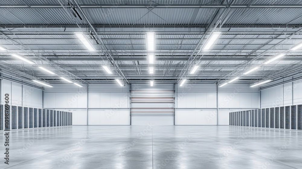 Poster data center and server room technology in network infrastructure