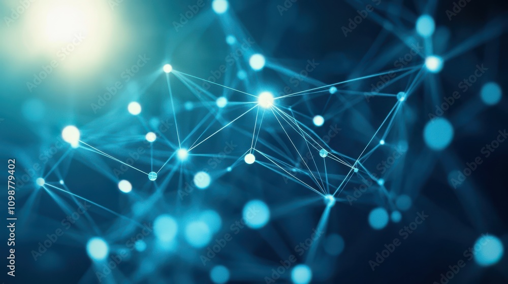 Poster the network connection structure. the abstract technology background. the big data digital backgroun