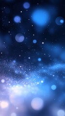 Naklejka premium A blue and purple background with many small dots