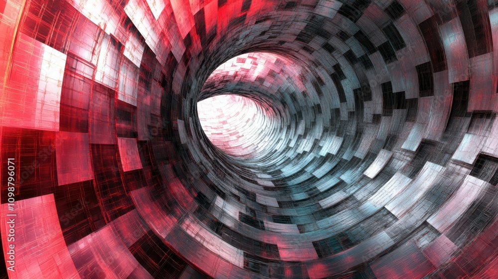 Poster modern digital abstract 3d background. can be used in the description of network abilities, technolo