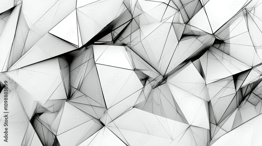 Poster this is an abstract design with low polygons. geometric background. wireframe light structure. this 