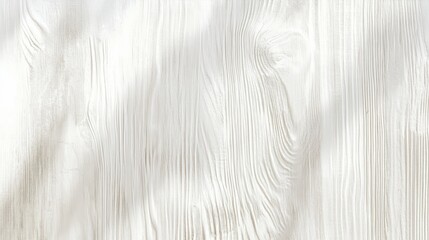 Obraz premium White Wood Surface with Light Patterns for Design Background