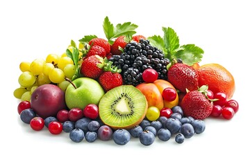 Obraz premium Assortment of Fresh Fruits