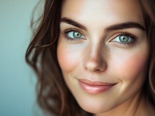 Obraz premium Happy attractive confident young adult or mid aged