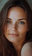 Fototapeta premium Happy attractive confident young adult or mid aged
