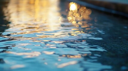 Tranquil water reflections nature park close-up photography serene environment captured beauty in travel landscape with flower elements