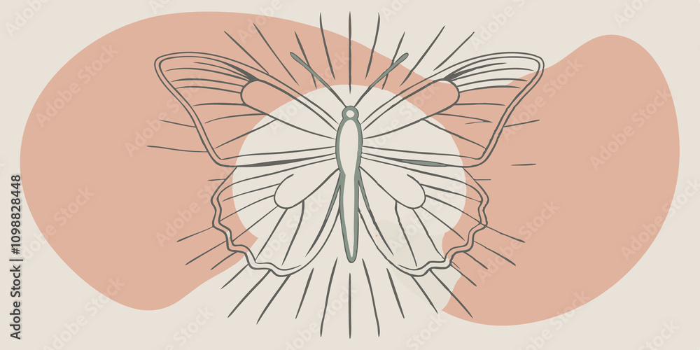 Leinwandbilder these descriptions can help visualize the concept of a celestial butterfly emerging from light as a 