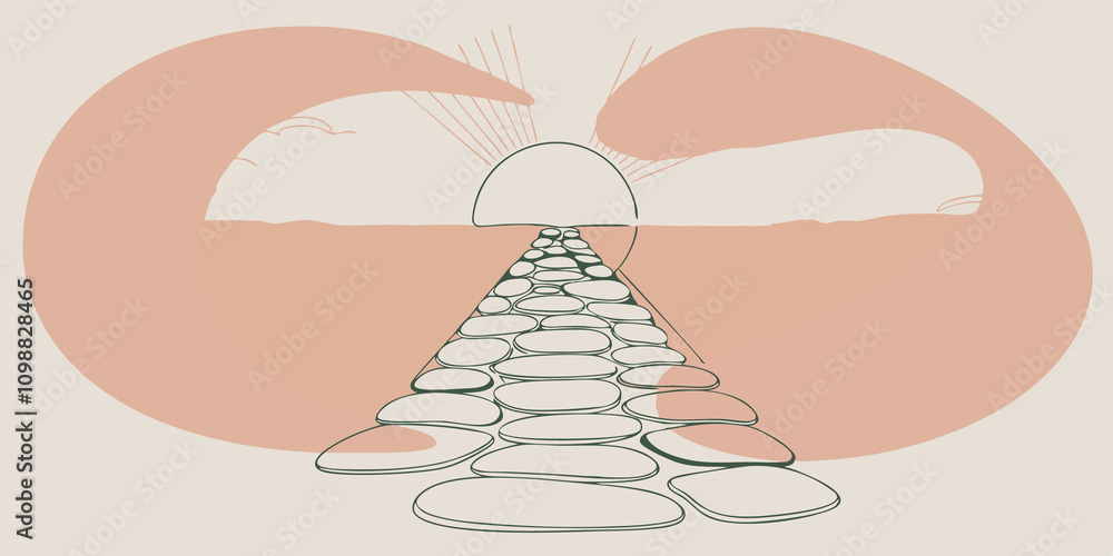 Poster these descriptions can serve as inspiration for visual representations of the sacred spiral journey 