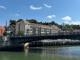 view across the river