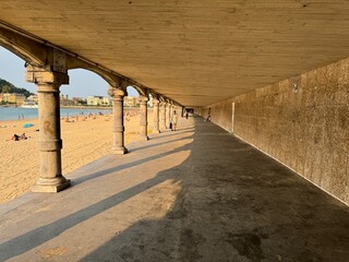 Beach walkway