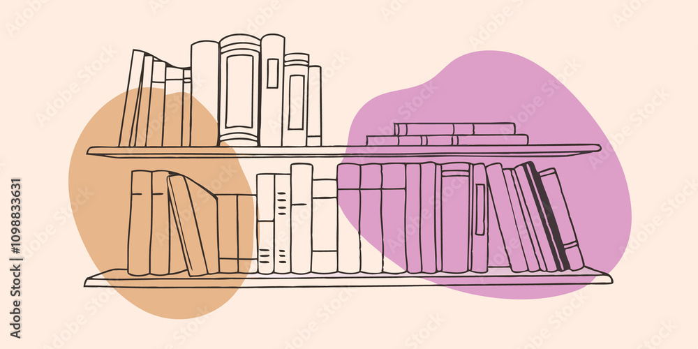 Poster a timeworn bookshelf proudly displaying cherished volumes each sip igniting nostalgia and sparking j