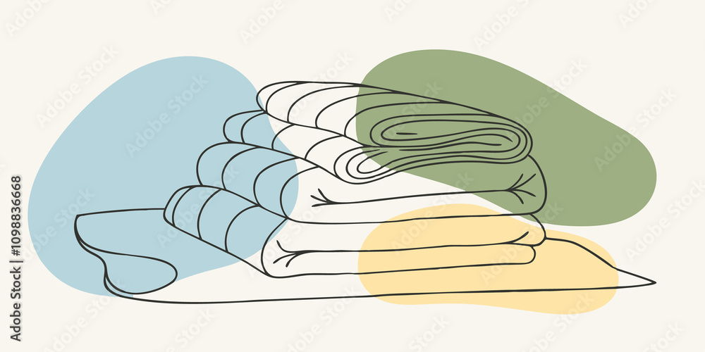Poster wrapped in warmth a relaxed figure lounges under a pile of cozy throws the robes plush fabric gliste