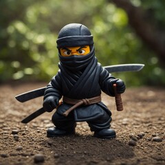 Heroic clay ninja’s fight against evil is depicted with dynamic action and stunning visuals